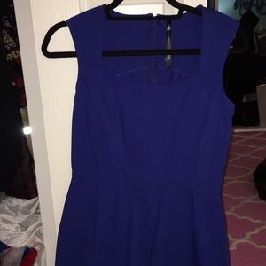 Andrew Marc NY cobalt blue dress